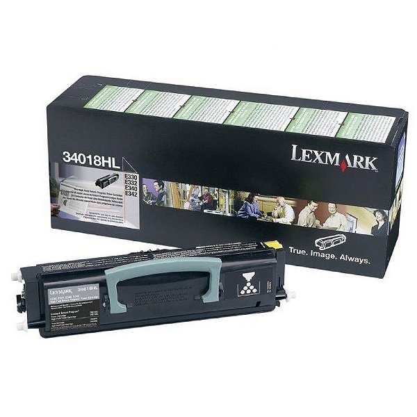 Toner Lexmark E330 E340 E342 34018HL Original 6.000 cópias