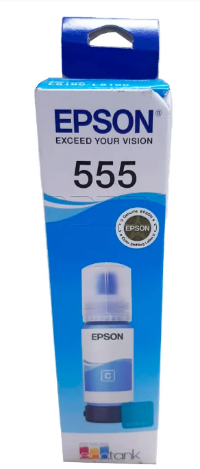 Garrafa para Ecotank ciano T555220-AL Epson CX 1 UN T555