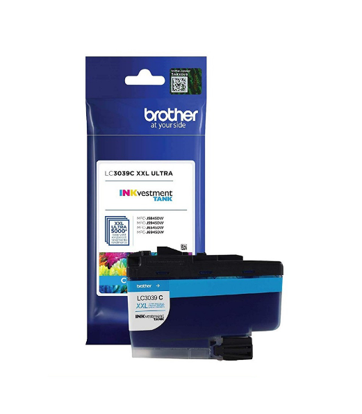 Cartucho de Tinta Brother LC3039C LC-3039C Ciano | J5845 J5945 J6545 J6945 | Original 5k