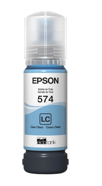 Tinta Epson T574520AL T574520 T574 Ciano claro | L8050 | Original 70ml