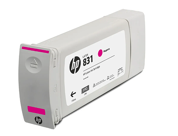 Cartucho De Tinta Hp 831 Latex CZ684A Cor Magenta