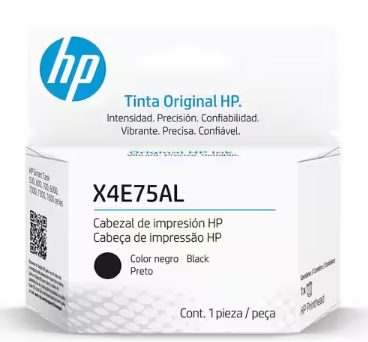 Cabeça de impressão HP preta X4E75AL