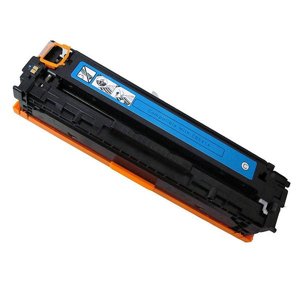 Cartucho de Toner Mecsupri Compatível com  HP CB541A Ciano 125A