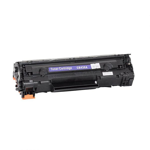 Cartucho de Toner Mecsupri Compatível com HP 36A Preto CB436AB