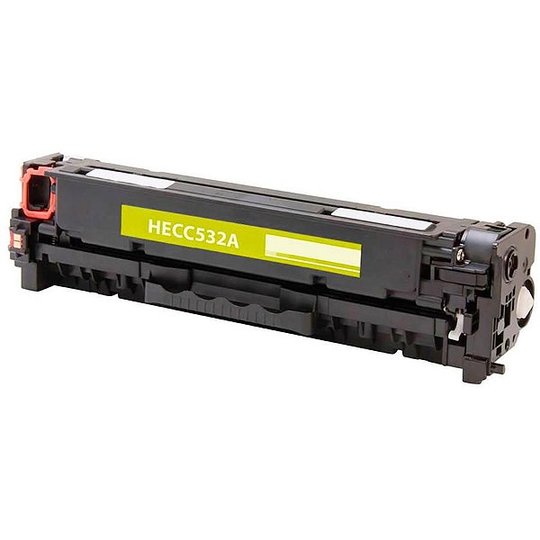 Cartucho de Toner Mecsupri Compatível com  HP CC532A Amarelo 304A