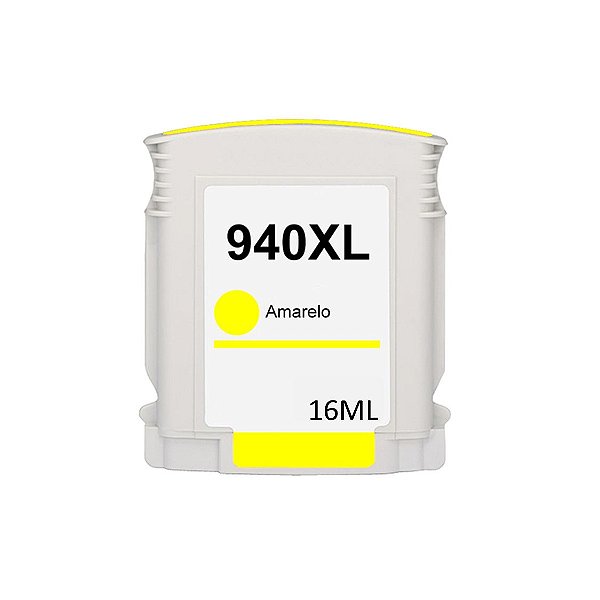 Cartucho de Tinta Mecsupri Compativel HP 940XL Amarelo C4909AL