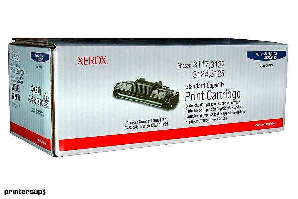 Toner Xerox 106R01159 Black / 106 / 106R Original