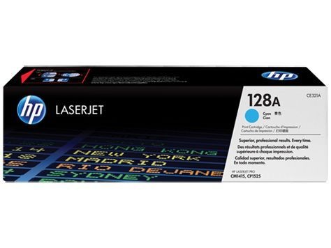 Toner HP 128A Ciano CE321A Original Toner Original CX 1 UN