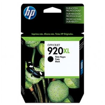 Cartucho HP 920XL Preto Original (CD975AL) Para HP Officejet 7500A, 6000dwn, 6500A CX 1 UN