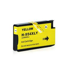 Cartucho de Tinta Mecsupri Compatível com  HP 954XL Amarelo L0S68AB  27ml