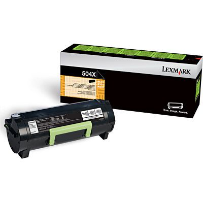 Cartucho de Toner Lexmark 50BX / 504X Preto 50FBX00 Original - 10K