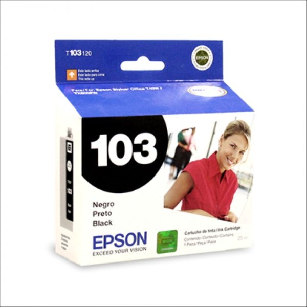 Cartucho de Tinta Epson 103 Preto T103120 Original