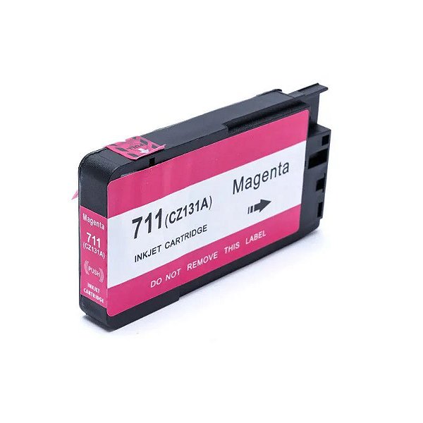Cartucho de Tinta Mecsupri Compatível com HP 711 magenta CZ131AB