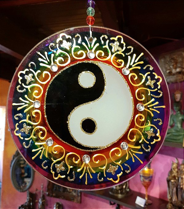 MANDALA YIN YANG, 18 CM