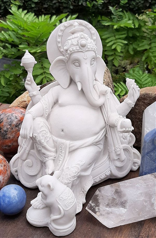 GANESHA SENTADO 26 CM