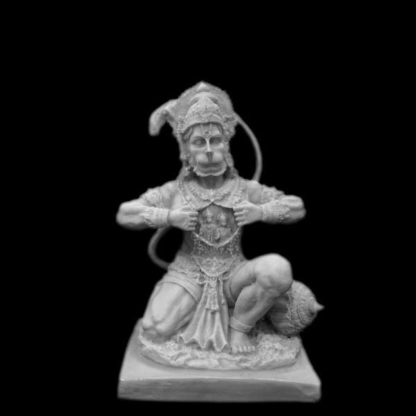 HANUMAN 21 CM MARMORITE