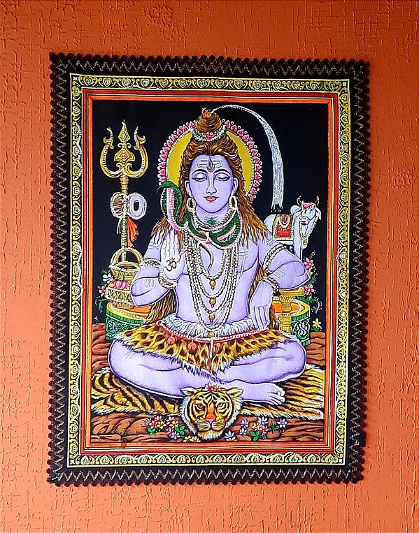 PANÔ INDIANO SHIVA, 80 X 110 CM