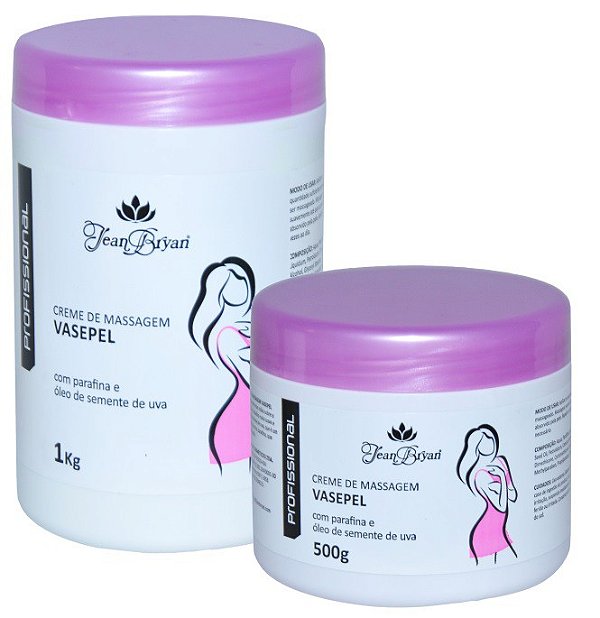Kit Creme de Massagem Vasepel - Jean Bryan