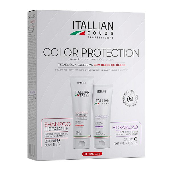 Kit Home Care Itallian Color Shampoo Hidratante e Hidratação - Itallian