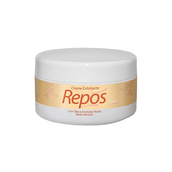 Creme Esfoliante com Óleo e Amêndoa Repos - 250g