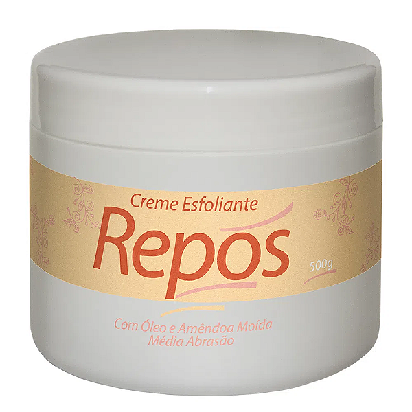 Creme Esfoliante com Óleo e Amêndoa Repos - 500g