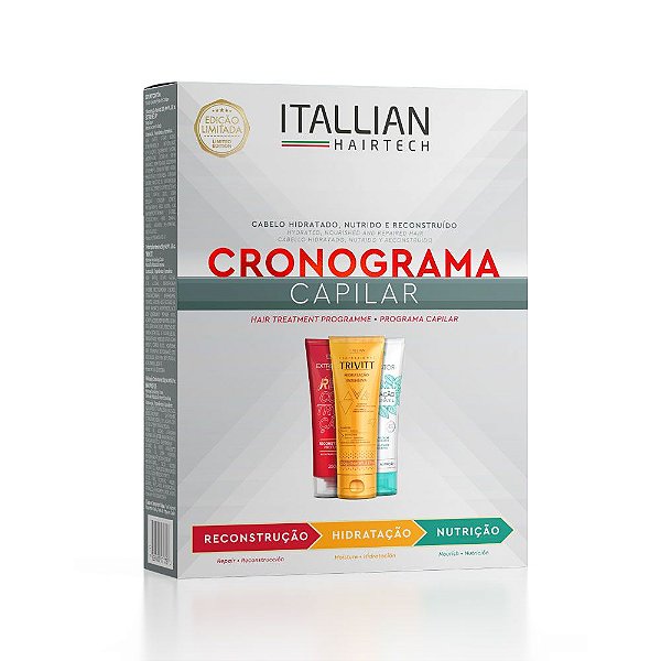 Kit Cronograma Capilar - Itallian Trivitt