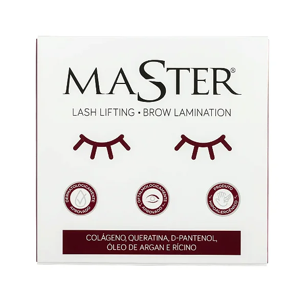 KIT MASTER LASH LIFTING E BROW LAMINATION – PROFISSIONAL