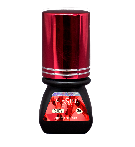 Cola Adesivo Master Elite Ruby 3ml. Para Extensão De Cílios