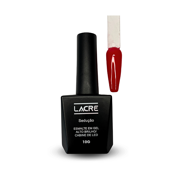 Esmalte em GEL Lacre 10ml - Gran Elegance Sedução para Cabine LED