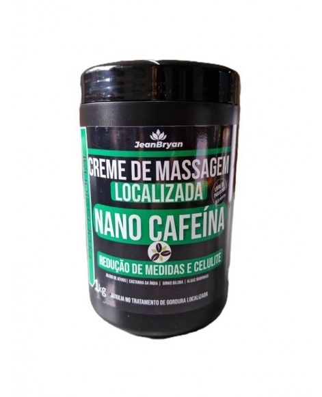 Creme de Massagem Nano Cafeína Jean Bryan 1kg