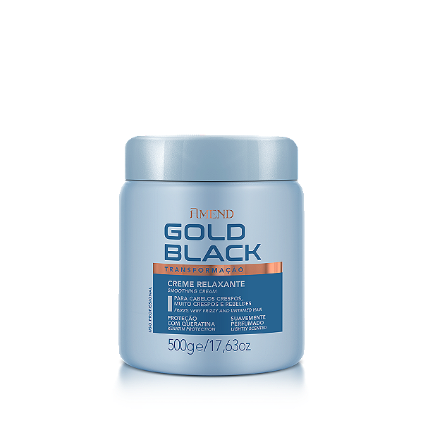 Creme Relaxante Amend Gold Black 500g