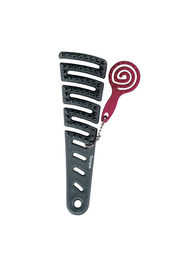 Escova de Cabelo Sissi para Cinza + Chaveiro