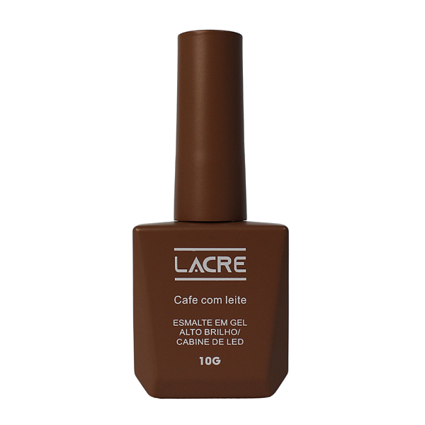 Esmalte em Gel Lacre 10ml – Gran Elegance Free | cafe com leite