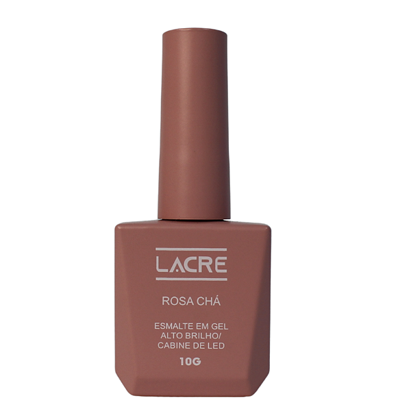 Esmalte em Gel Lacre 10ml – Gran Elegance Free | Rosa Chá