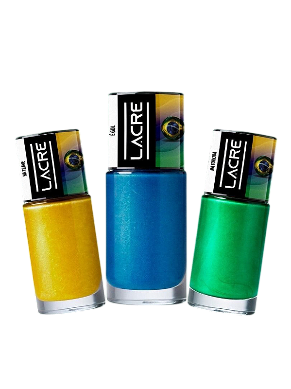 Coleção Copa da Lacre 10ml - Lançamento - 3 Cores