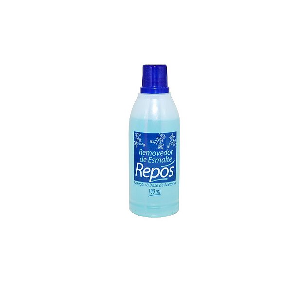 Removedor de Esmaltes Com Acetona Repos - 100ml