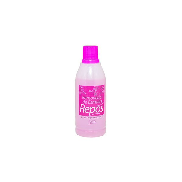 Removedor de Esmaltes Sem Acetona Repos - 100ml