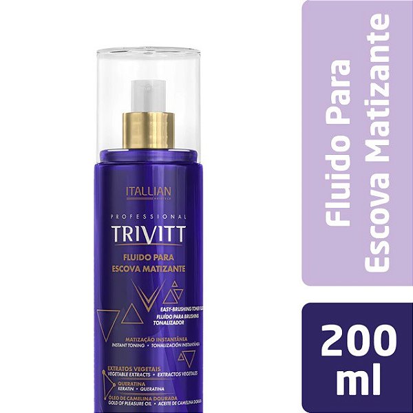 Fluído para escova matizante - Itallian Trivitt 200ml
