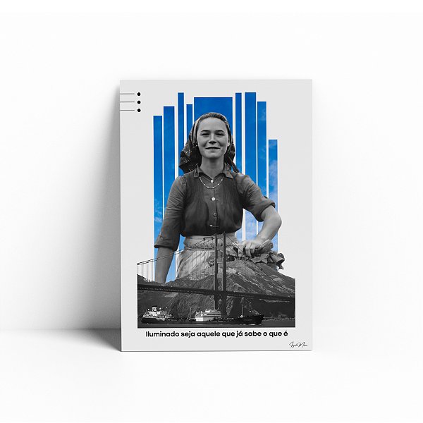 Iluminado Seja Aquele - Exposição OXXIE por Ingrid Moura - Print Fine Art ou Quadro