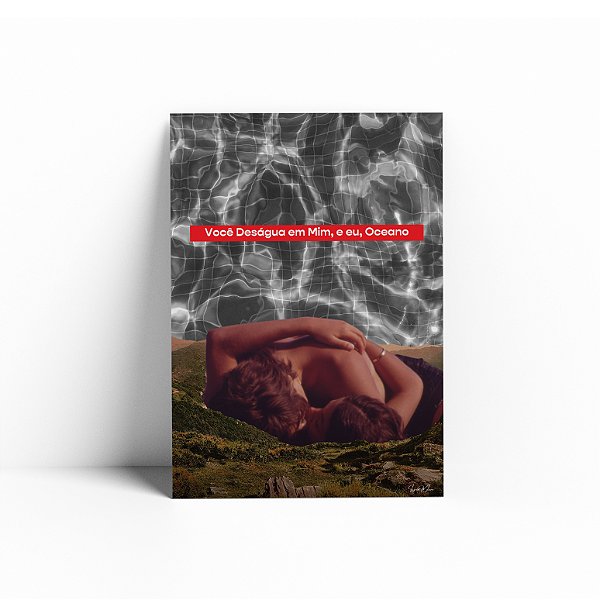 Você Deságua - Exposição OXXIE por Ingrid Moura - Print Fine Art ou Quadro