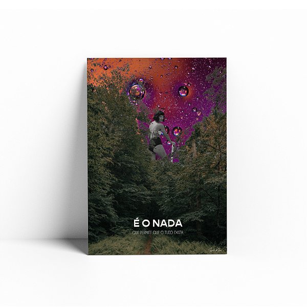 O Nada é o Tudo - Exposição OXXIE por Ingrid Moura - Print Fine Art ou Quadro