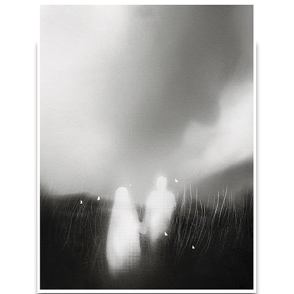 A Wife Who Always Follows Her Husband - Silent Voices - André Suliana - Quadro ou Print Fine Art