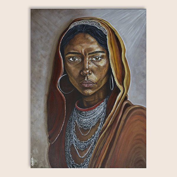 Rajasthan Woman - Amal Al