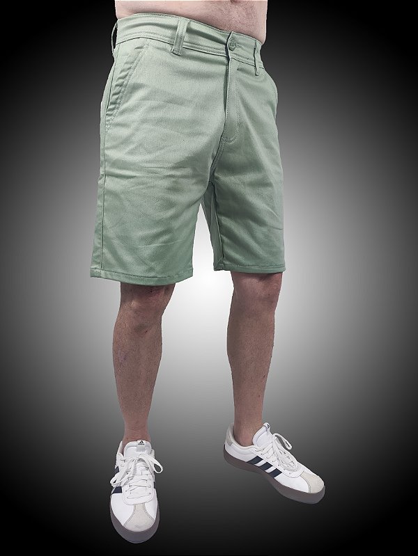 Bermuda Alfaiataria Sarja Verde Verão SURF-X.