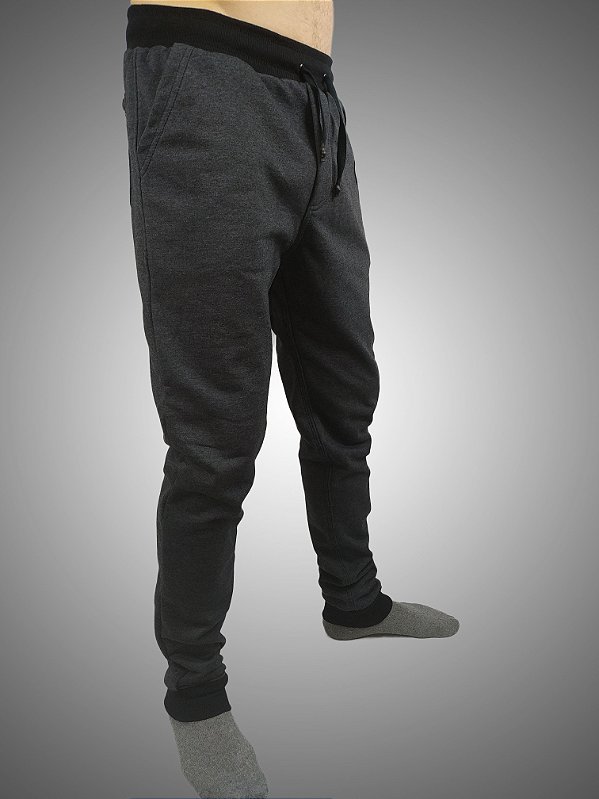 Calça Moletom Masculina Grafite SURF-X.
