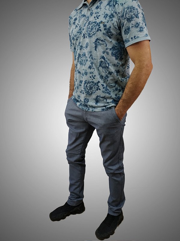 Calça Jeans Masculina Skinny Alfaiataria House Marinho SURF-X.