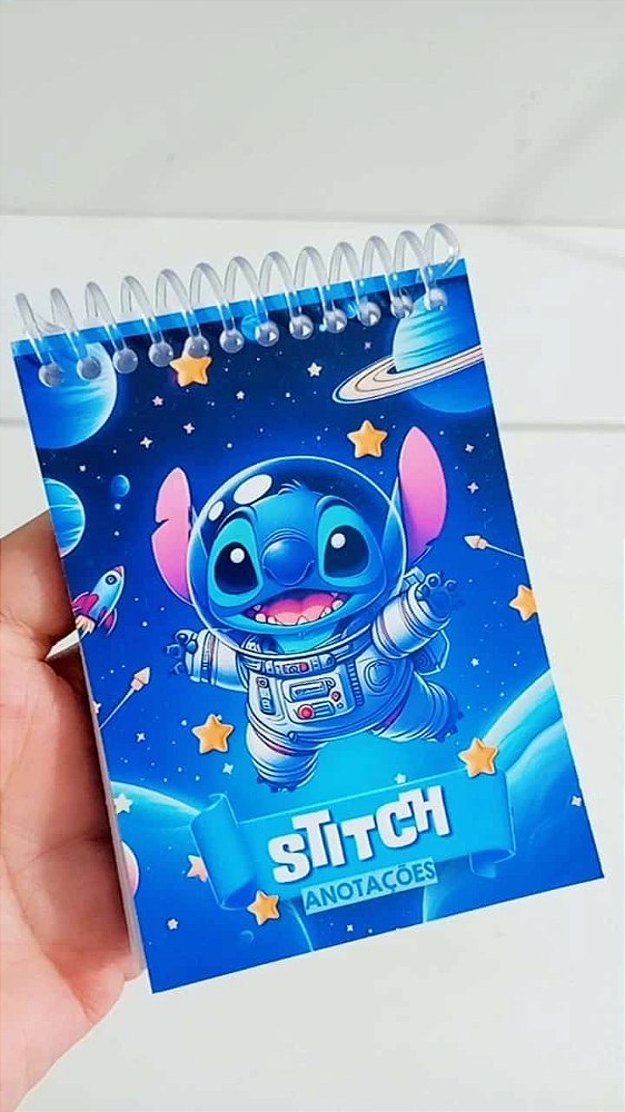 Bloquinho A7 - Modelo Stitch