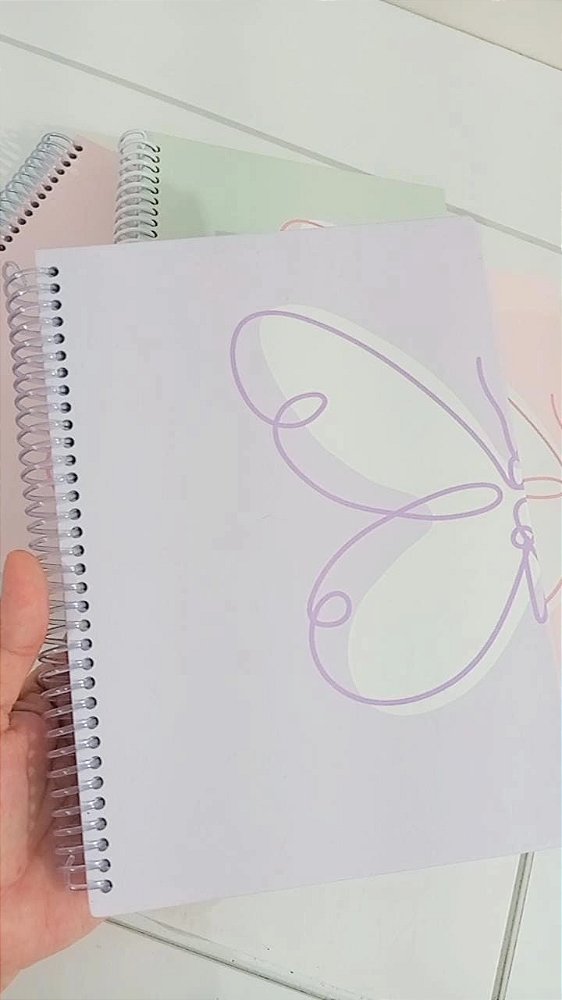 Caderno Coleção Butterfly