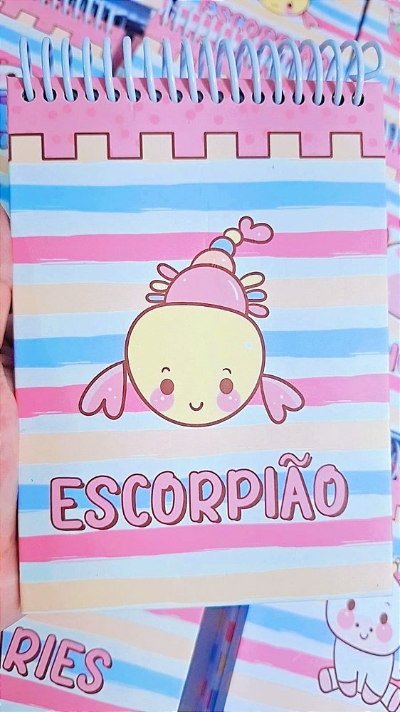 Bloco A6 Anotações - Signos Do Zodíaco