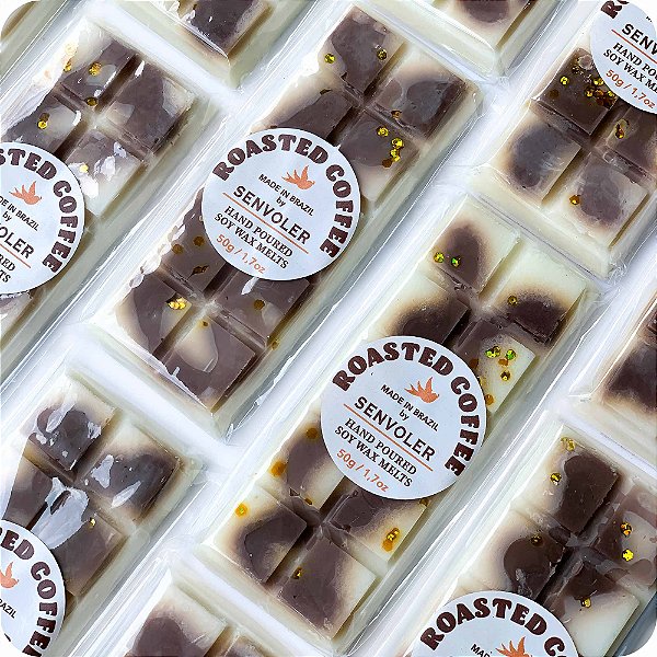 Roasted Coffee Wax Melt -Barra 50g